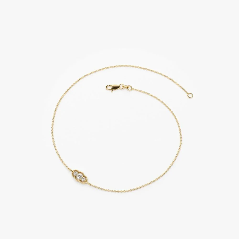 Ana's Dazzling Jasper Diamond Bracelet - Picture 2 of 2